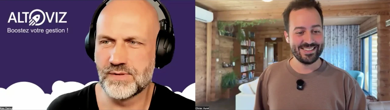 Olivier Hurel et Alex Danvy (Altoviz) pendant l'atelier sur la facturation électronique
